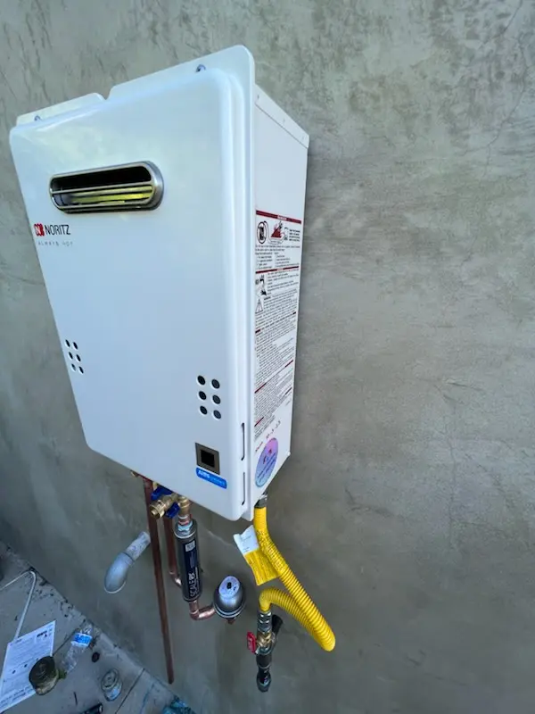 Tankless water heater installation for Ridgeway homes